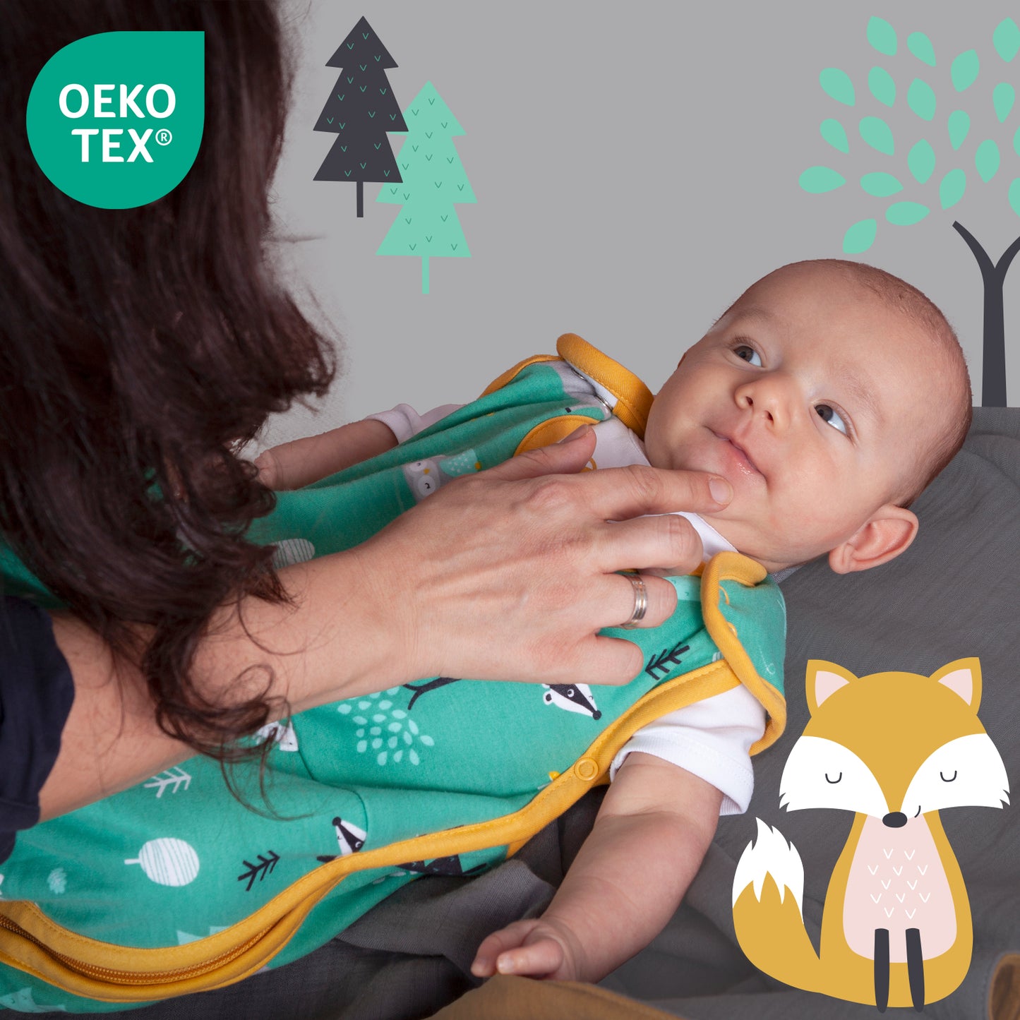 Sacco nanna bambino in cotone organico, 1.0 TOG