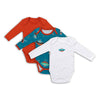 Body neonato maniche lunghe in cotone organico - pacco da 3_Space_1_434