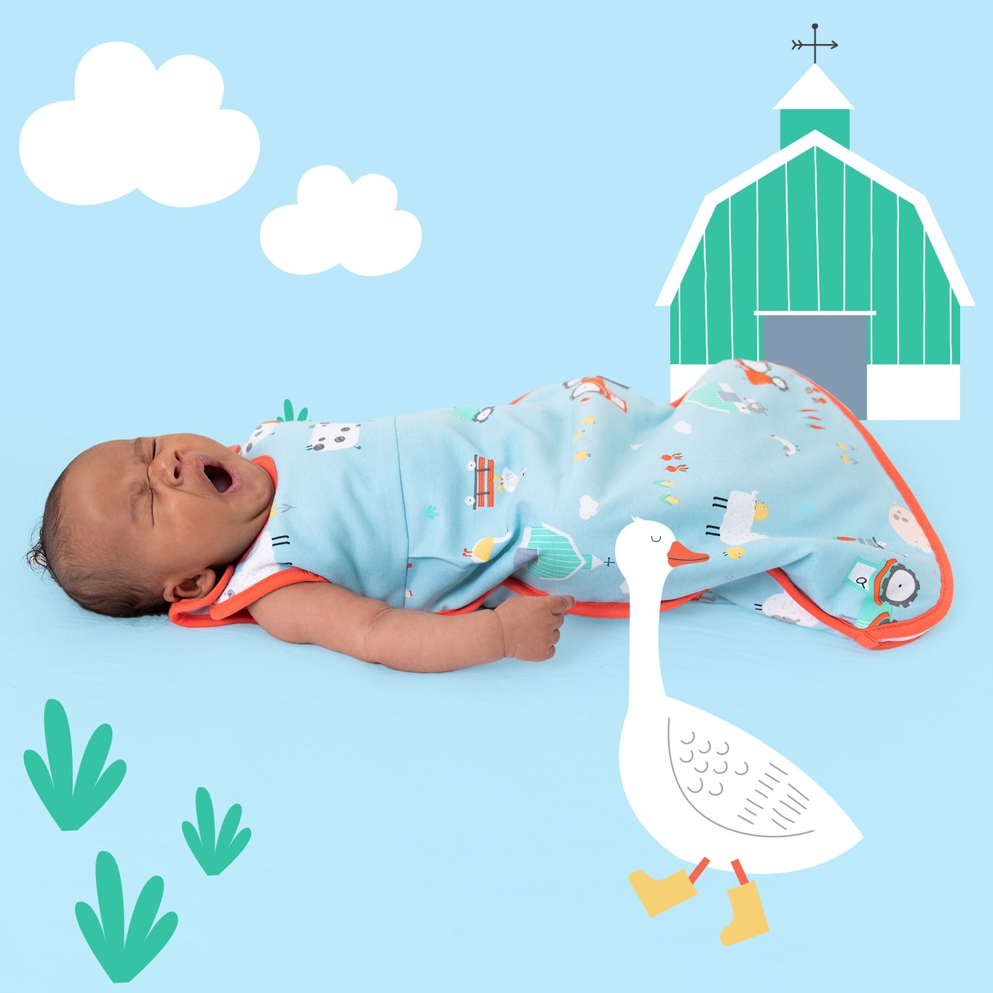 Sacco nanna bambino in cotone organico, 1.0 TOG