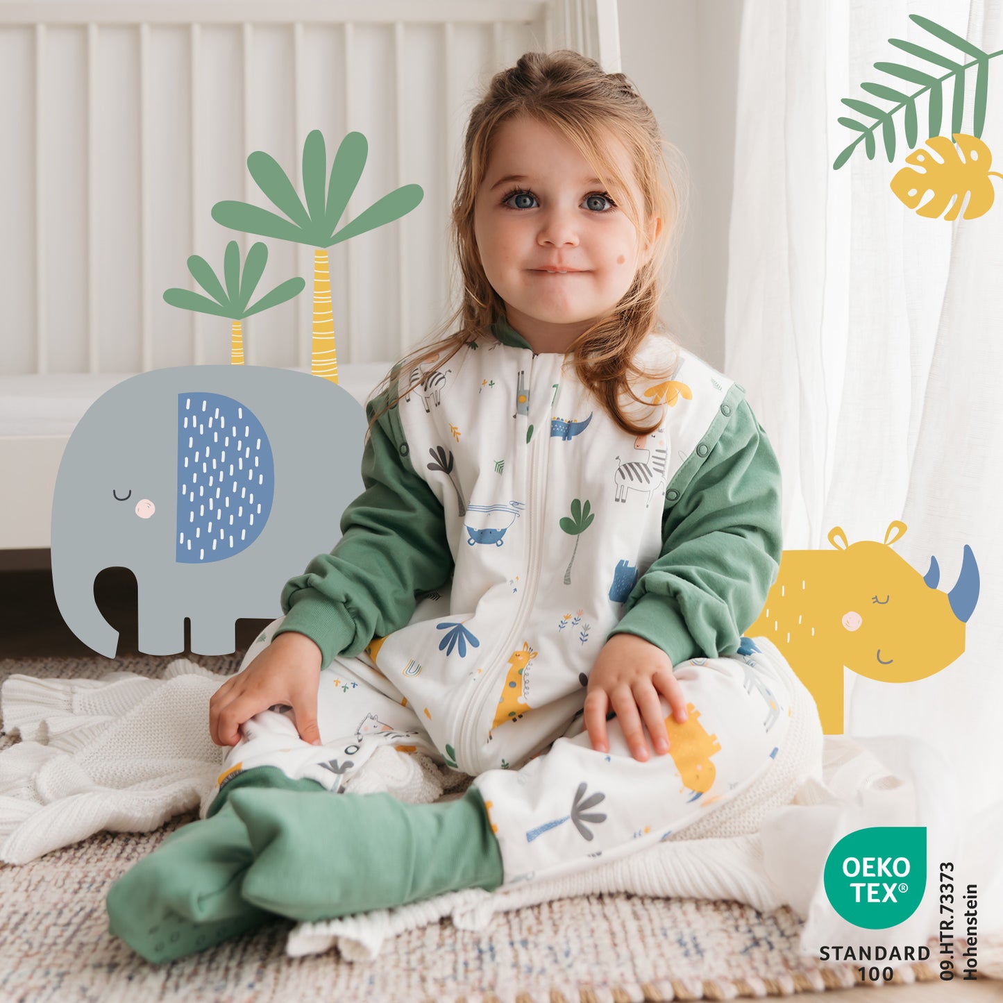 Sacco nanna con piedini, copripiedi e manichei, 1.0 TOG