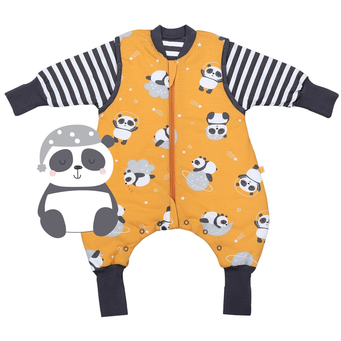 Sacco nanna con piedini copripiedi e manichei 1.0 TOG_Panda_fronte_1182