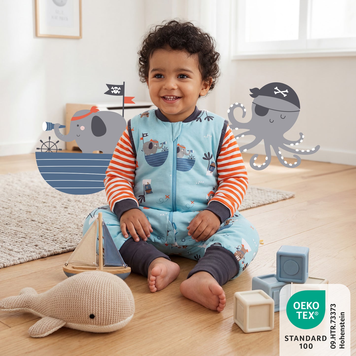 Sacco nanna con piedini copripiedi e manichei 1.0 TOG_Pirata_1182_2