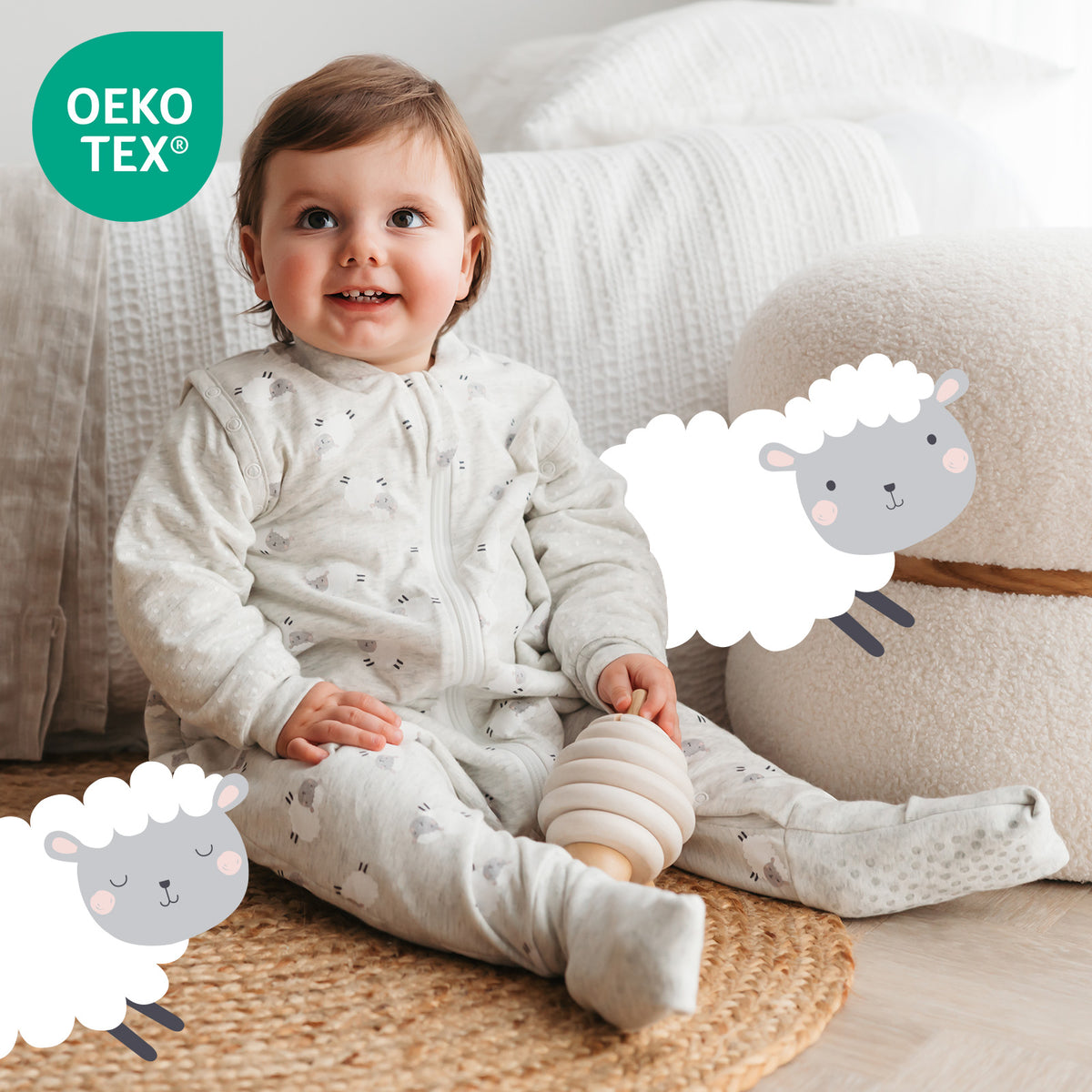 Sacco nanna con piedini copripiedi e manichei 1.0 TOG_Canguro_OEKOTEX_1182