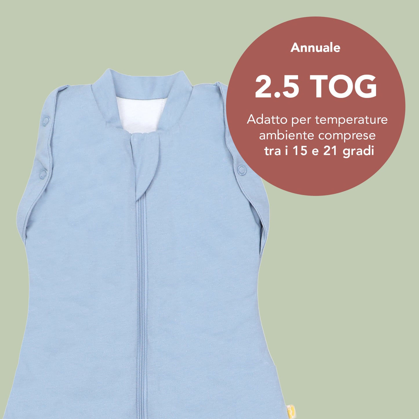 Swaddle Coperta 2.5 TOG_Blu Ghiaccio_TOG_1193
