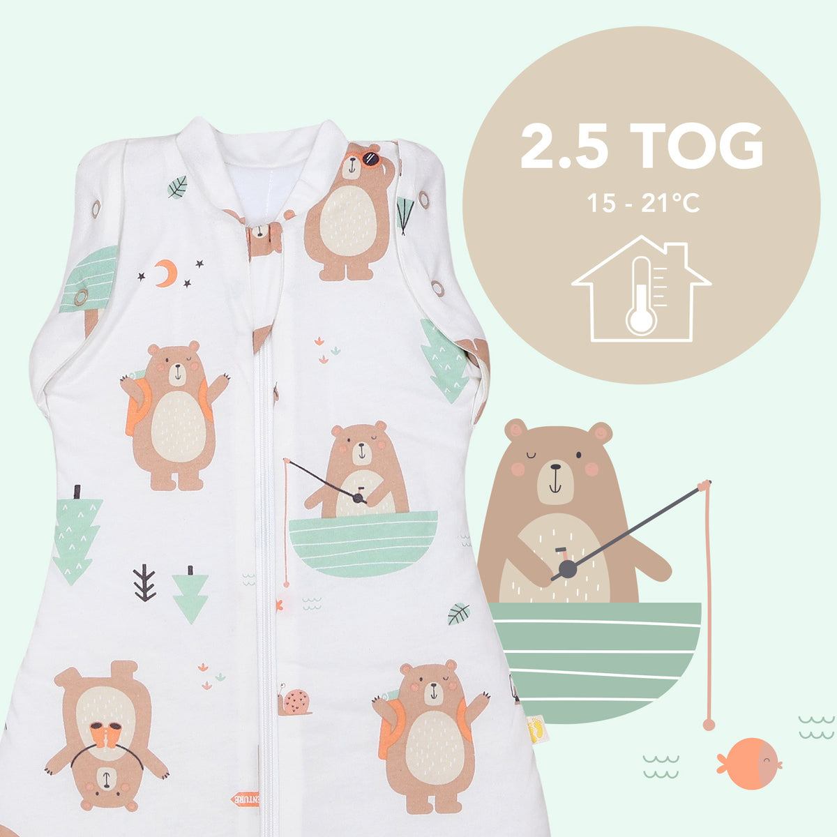 Swaddle Coperta 2.5 TOG_Orso Esploratore_TOG_1193