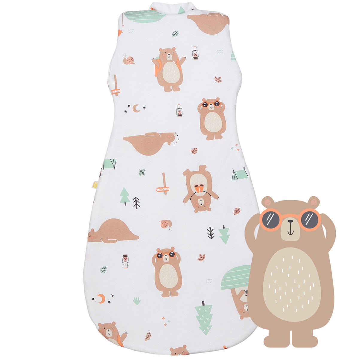 Swaddle Coperta 2.5 TOG_Orso Esploratore_retro_1193