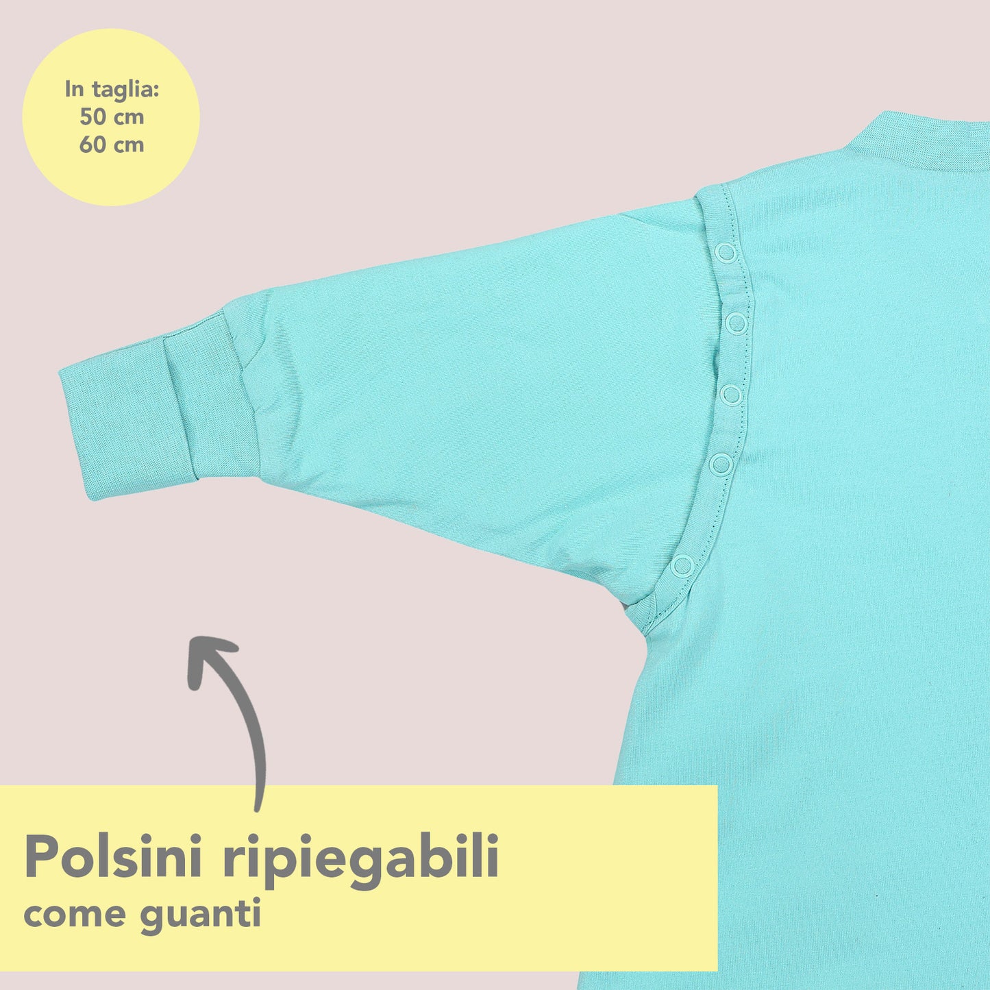 Sacco nanna con piedini e copripiedi 2.5 TOG_Acqua_polsini_1202