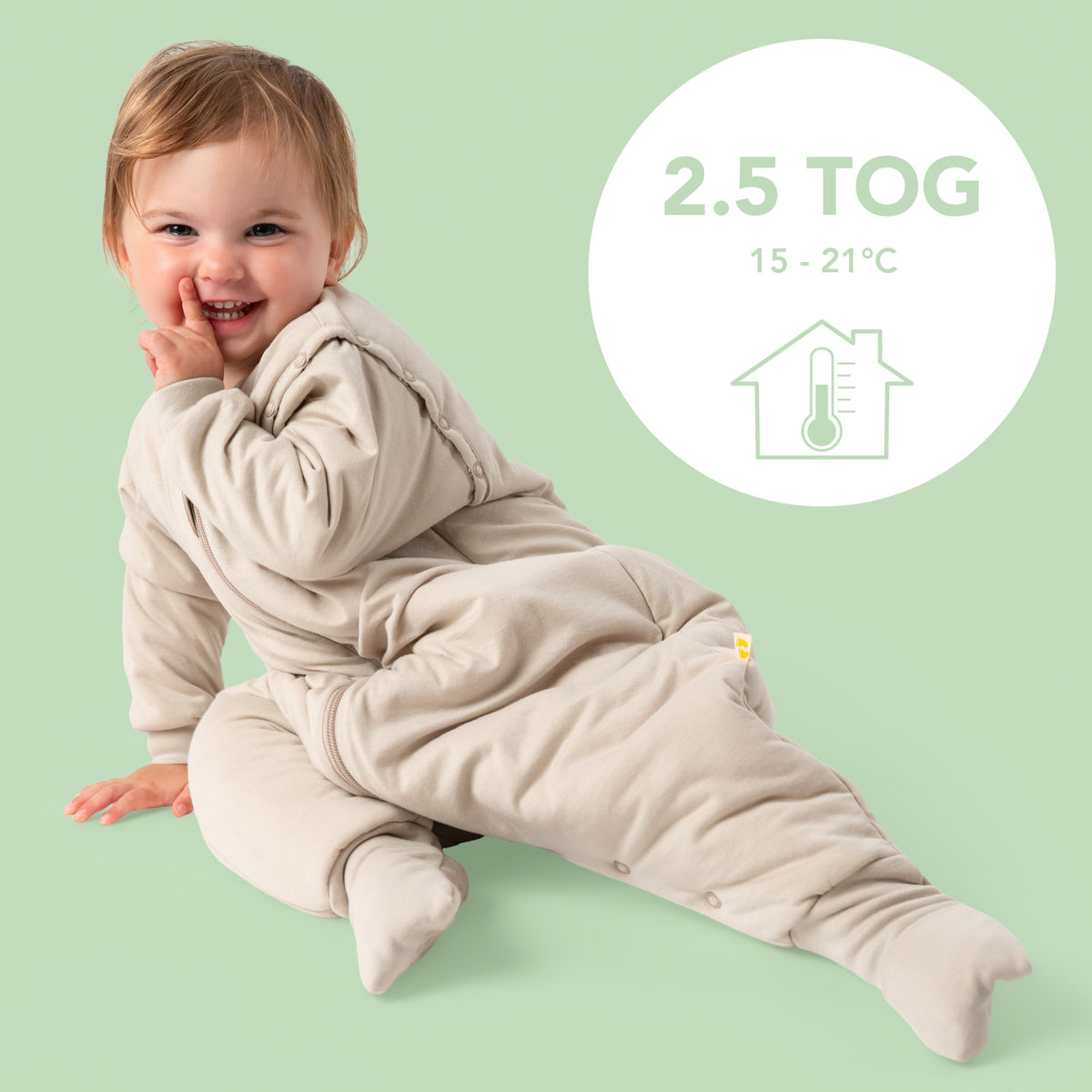 Sacco nanna con piedini e copripiedi 2.5 TOG_Tortora_TOG_1202