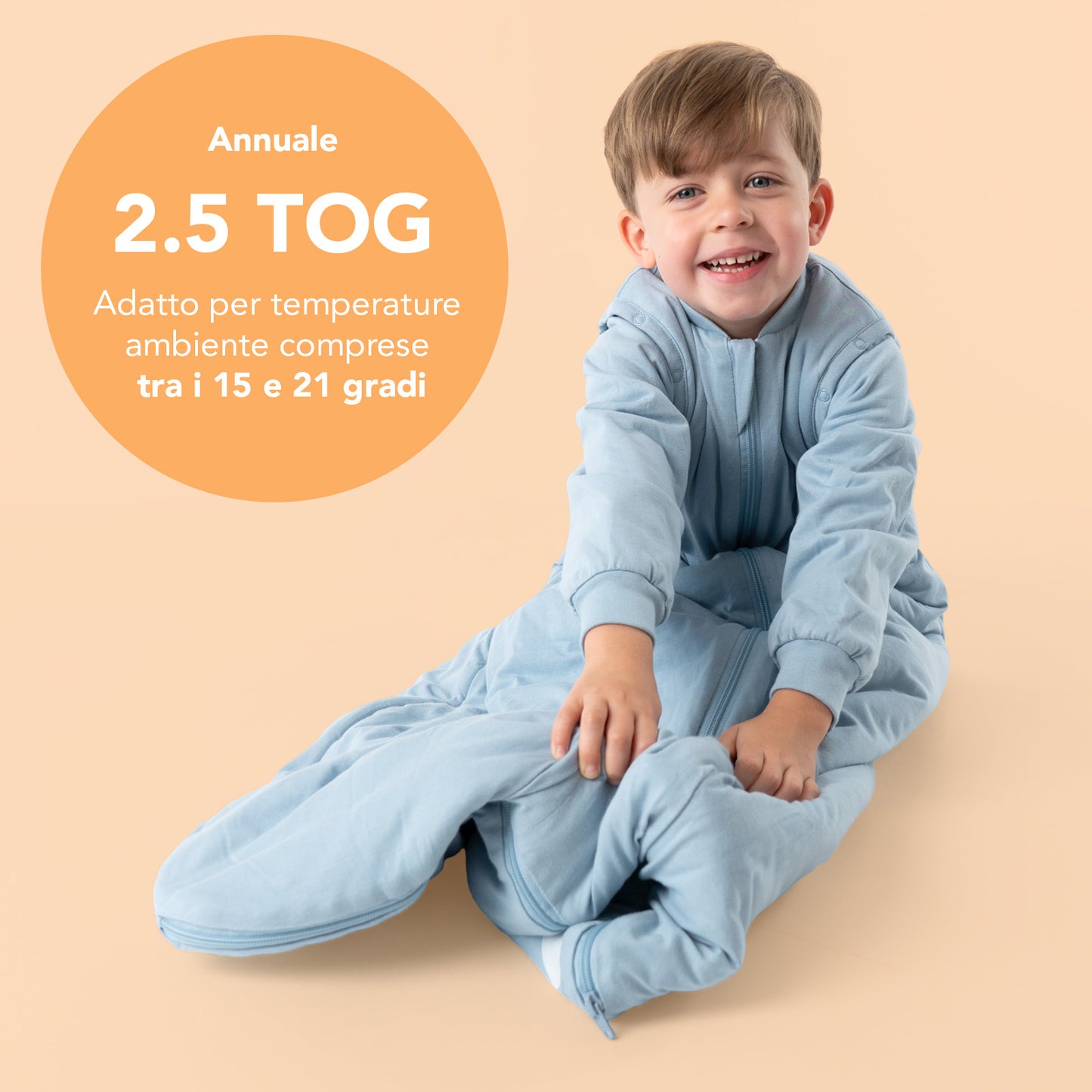 Sacco nanna bambino, 2.5 TOG
