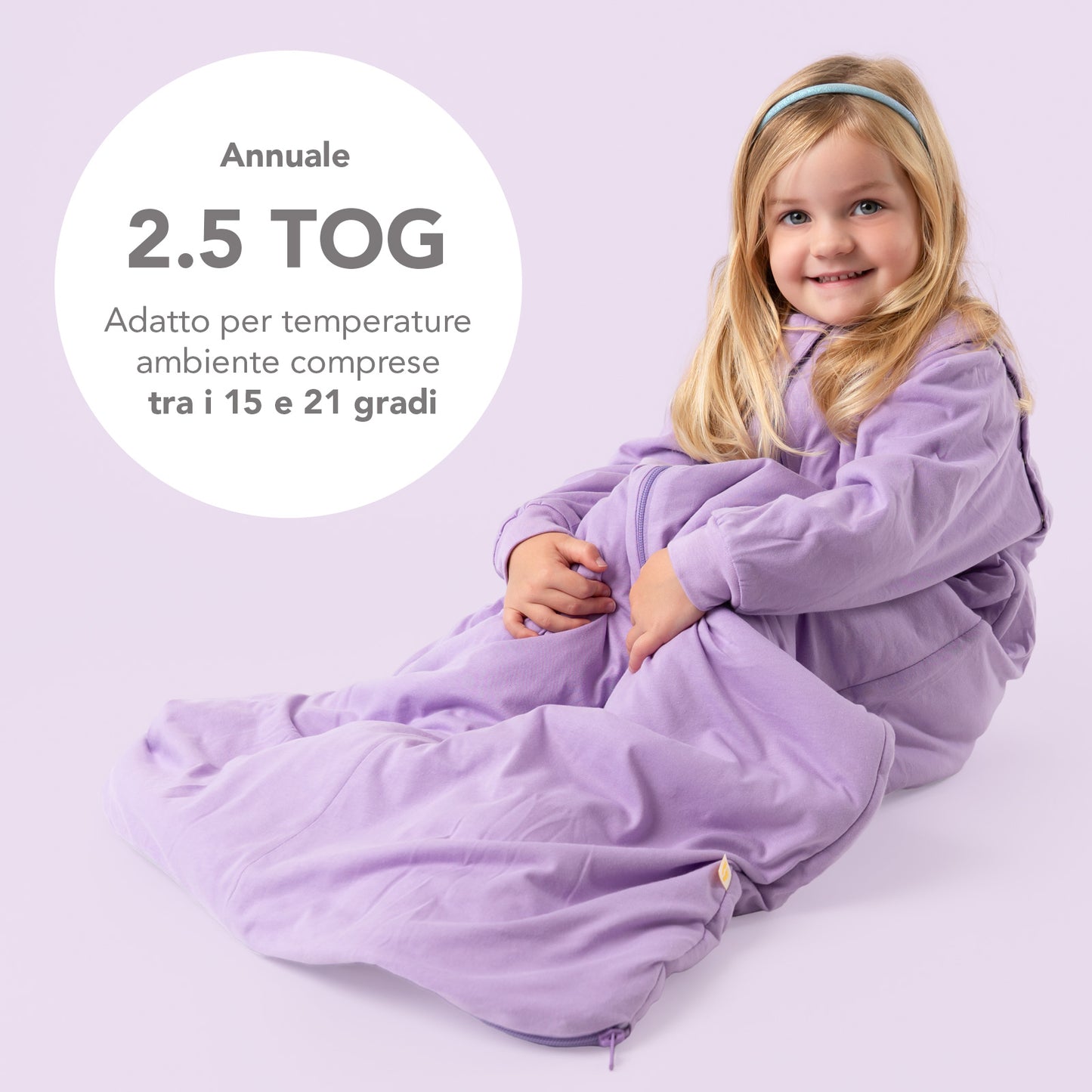 Sacco nanna bambino, 2.5 TOG