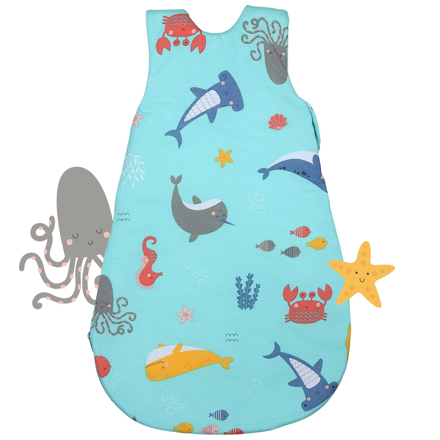 Sacco nanna bambino 1.0 TOG_Animali marini_retro_1204