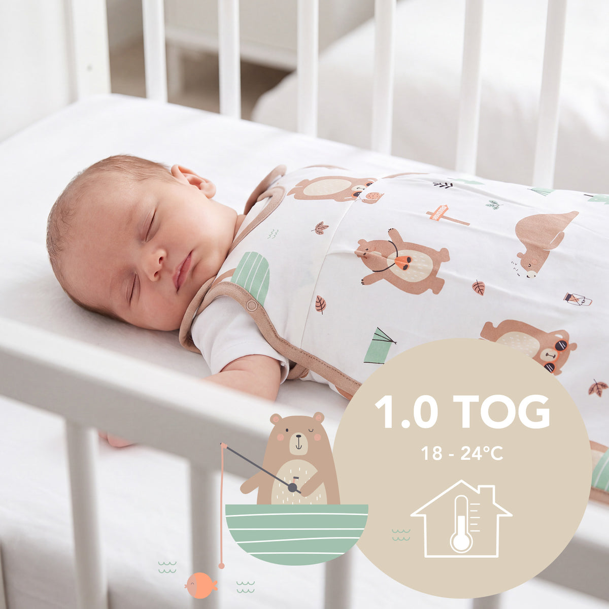 Sacco nanna bambino 1.0 TOG_Orso Esploratore_TOG_1204