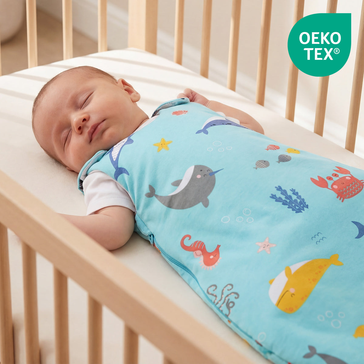 Sacco nanna bambino 2.5 TOG_Animali marini_OEKOTEX_1205