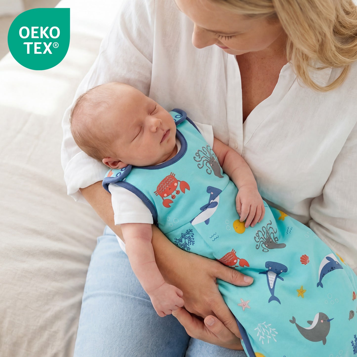 Sacco nanna bambino 2.5 TOG_Animali marini_OEKOTEX_1205