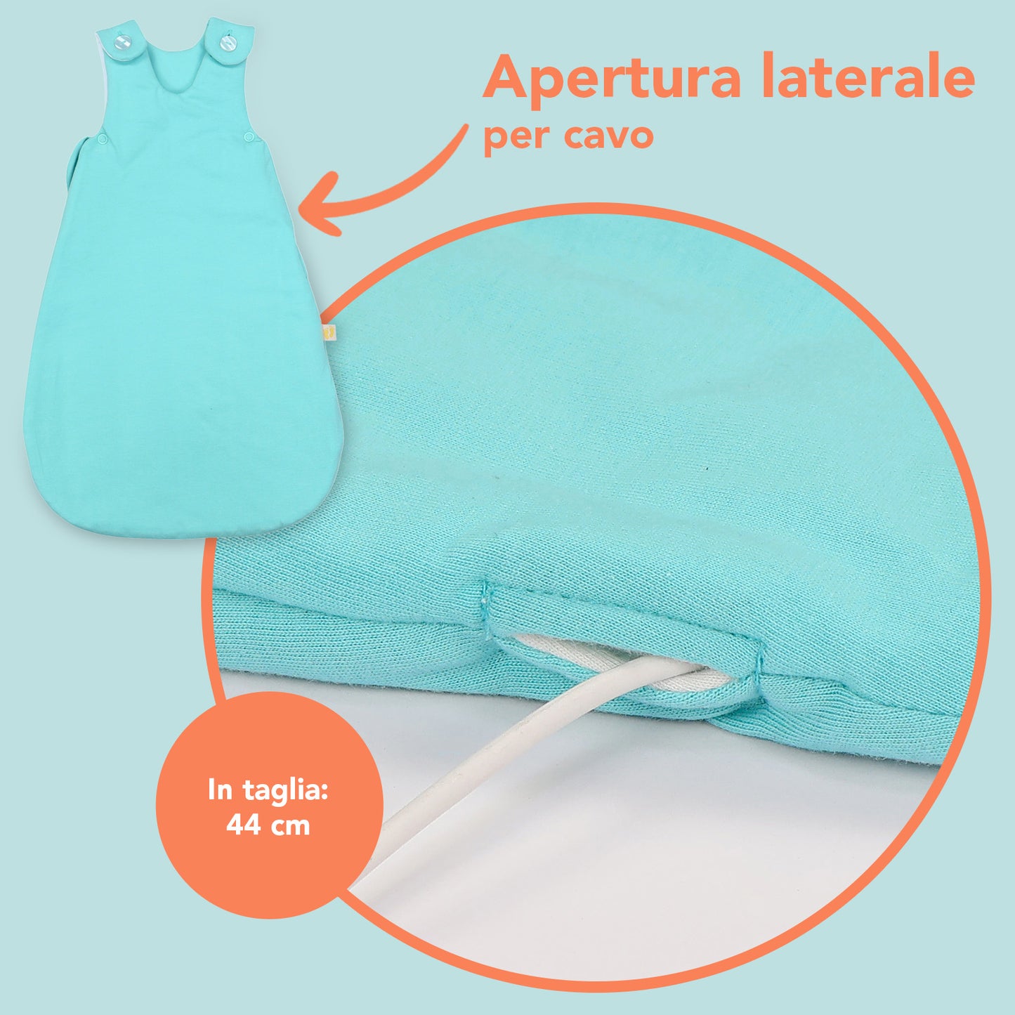 Sacco nanna bambino 2.5 TOG_Acqua_dettaglio3_1207