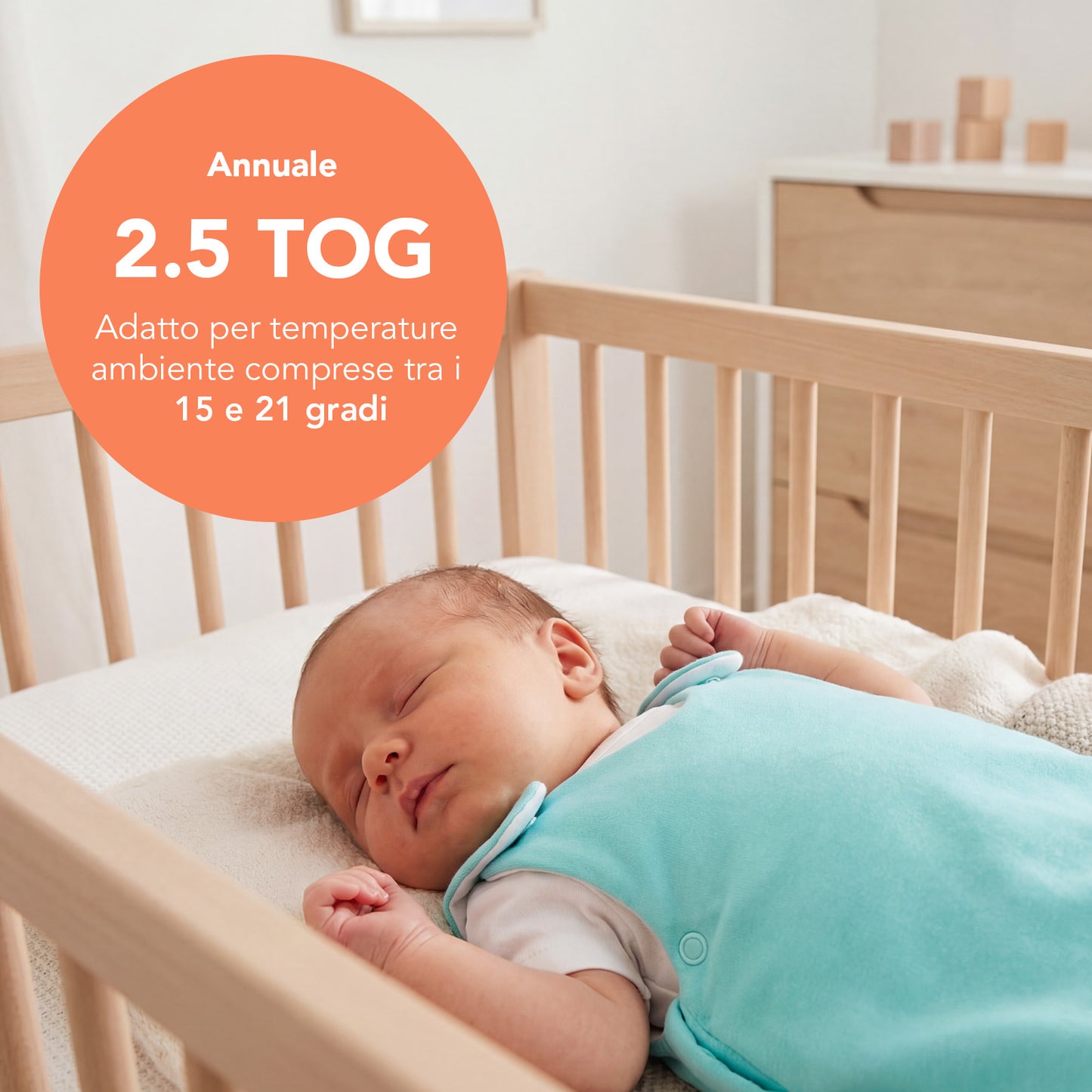 Sacco nanna bambino 2.5 TOG_Acqua_TOG_1207