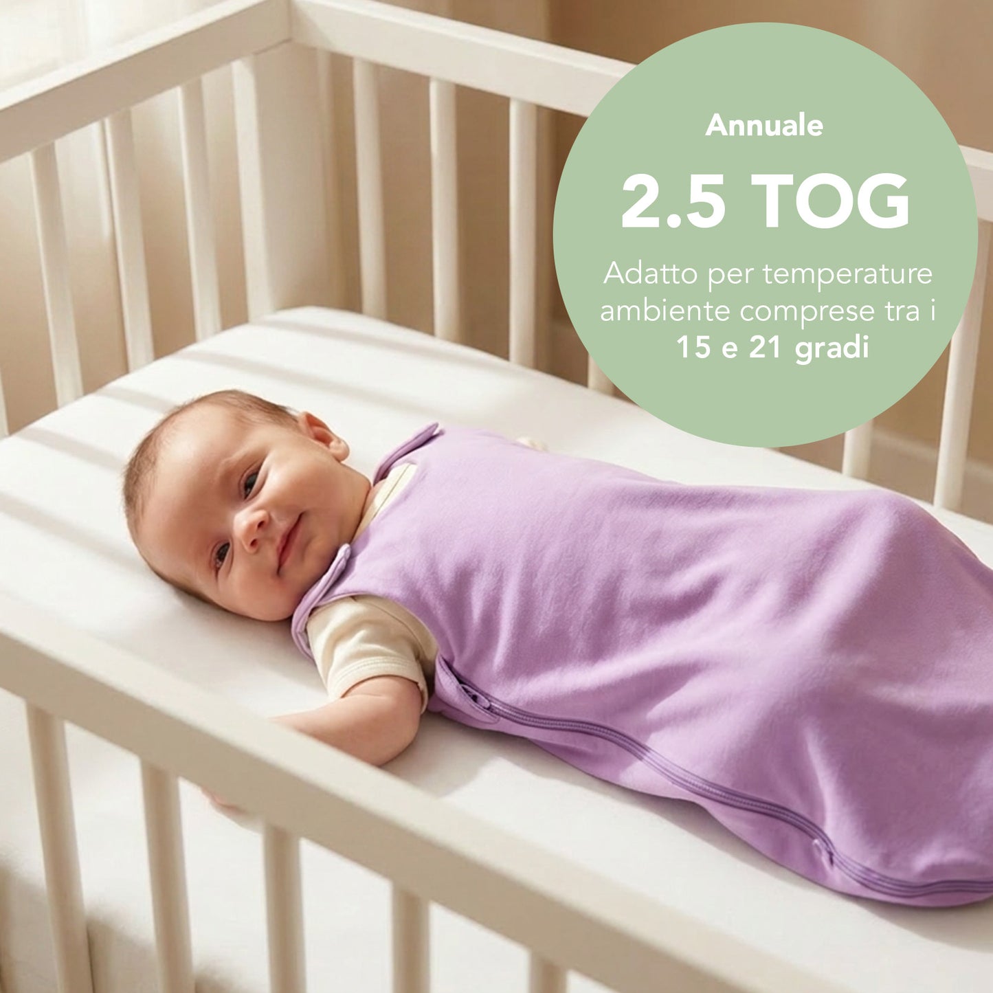 Sacco nanna bambino 2.5 TOG_Lilla_TOG_1207