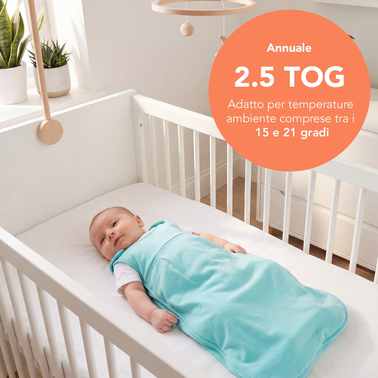 Sacco nanna bambino 2.5 TOG_Acqua_TOG_1207