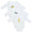 Body avvolgente neonato maniche lunghe in cotone organico - pacco da 3_Amici animali_fronte_1208