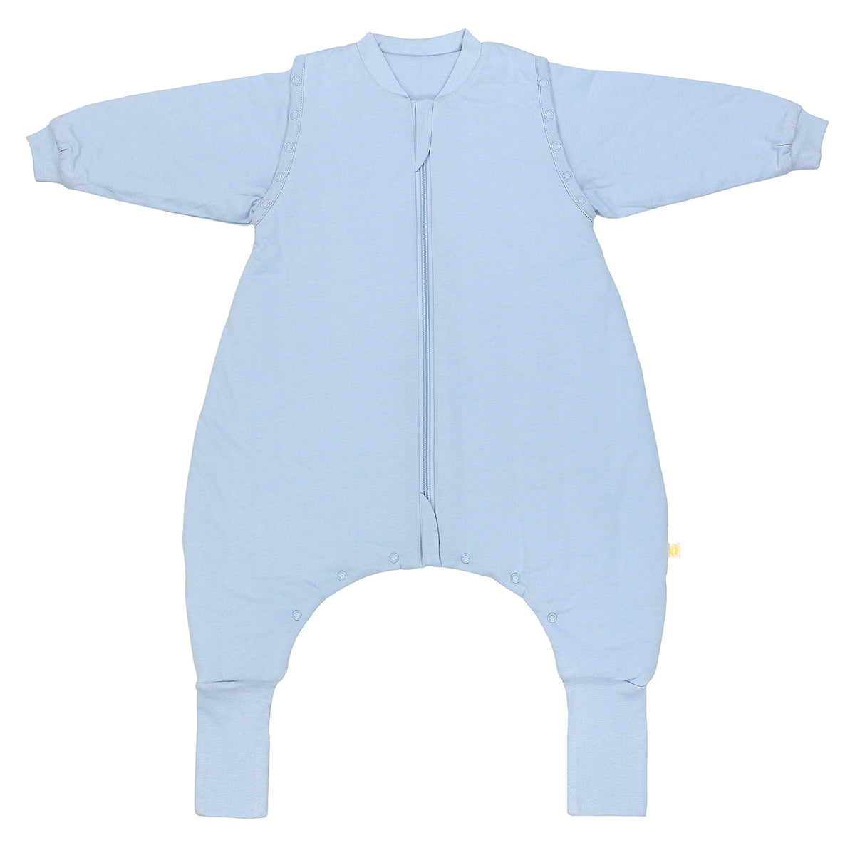 Sacco nanna con piedini e copripiedi 3.5 TOG_Blu Ghiaccio_fronte_1209