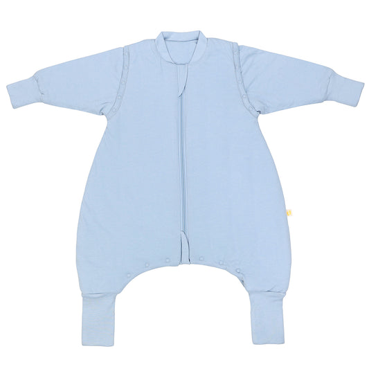 Sacco nanna con piedini e copripiedi 3.5 TOG_Blu Ghiaccio_fronte_1209
