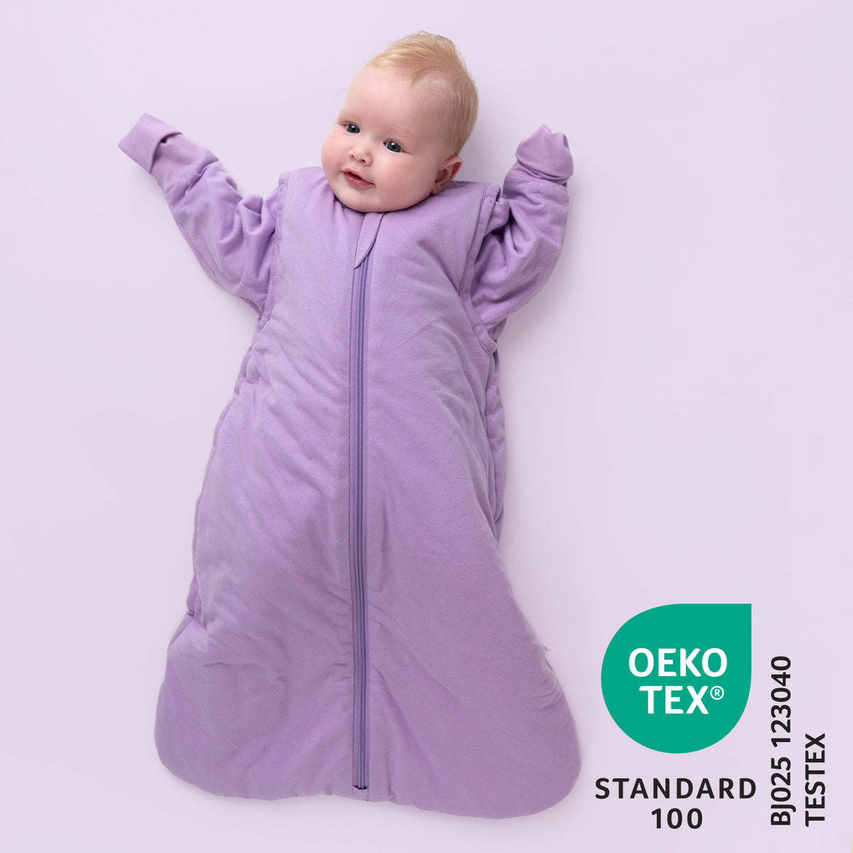 Sacco nanna bambino 3.5 TOG_Lilla_OEKOTEX_1210