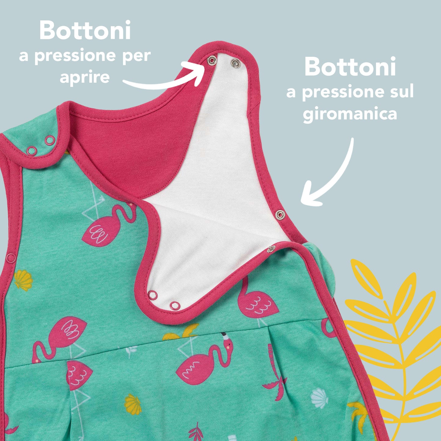 Sacco nanna bambino in cotone organico, 1.0 TOG