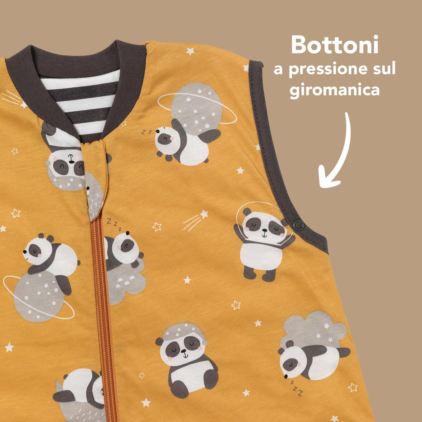 Sacco nanna con piedini e copripiedi, 1.0 TOG
