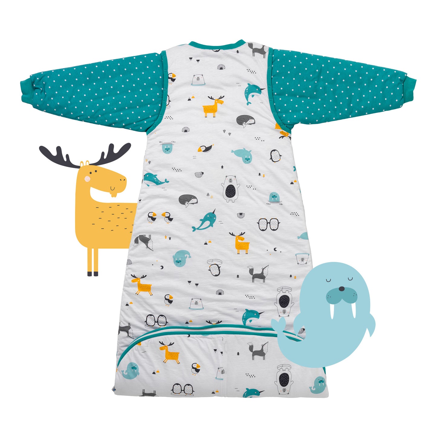 Sacco nanna bambino in cotone organico, 2.5 TOG