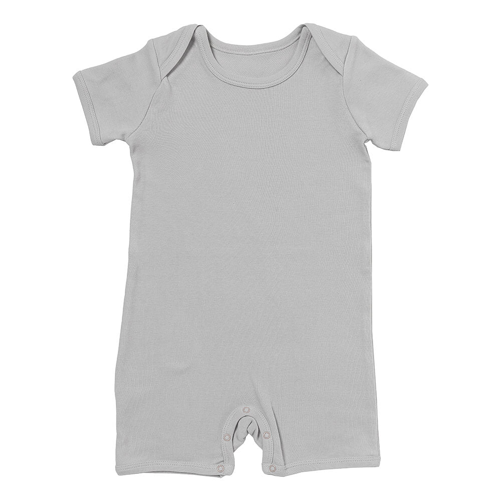 Tutina maniche corte in cotone organico - pacco da 2