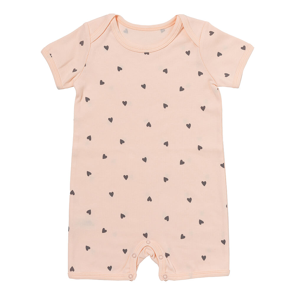 Tutina maniche corte in cotone organico - pacco da 2