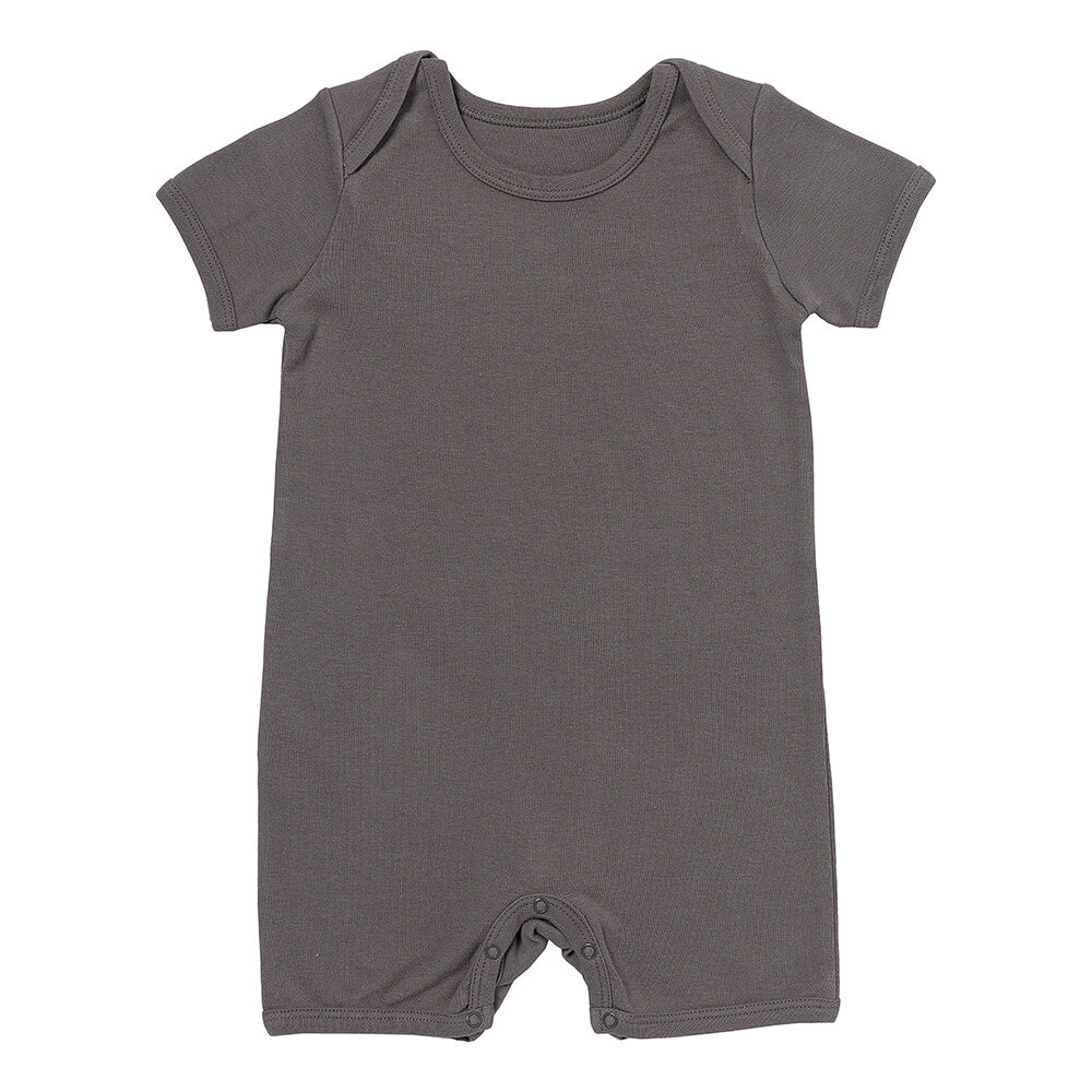Tutina maniche corte in cotone organico - pacco da 2