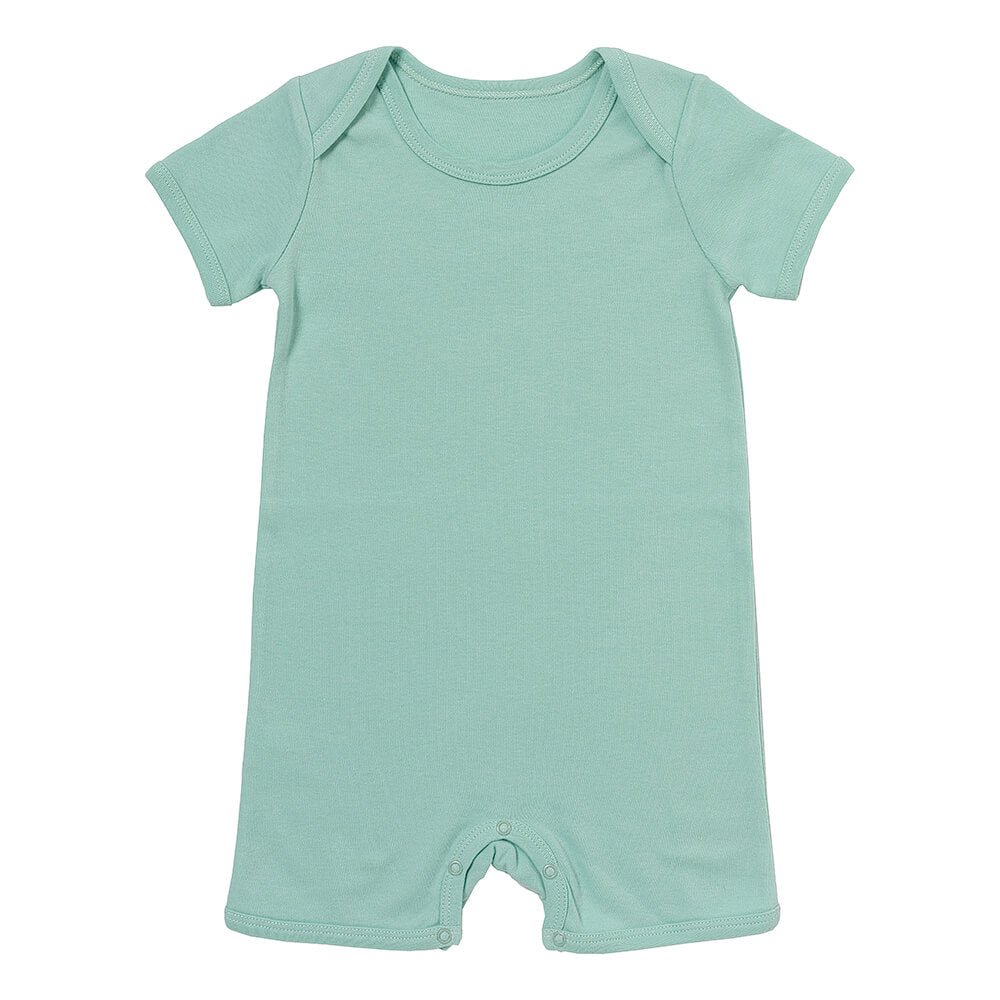 Tutina maniche corte in cotone organico - pacco da 2