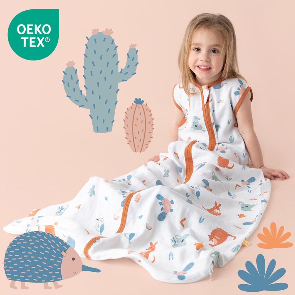 Sacco nanna bambino in mussola 0.5 TOG_Canguro_OEKOTEX_415