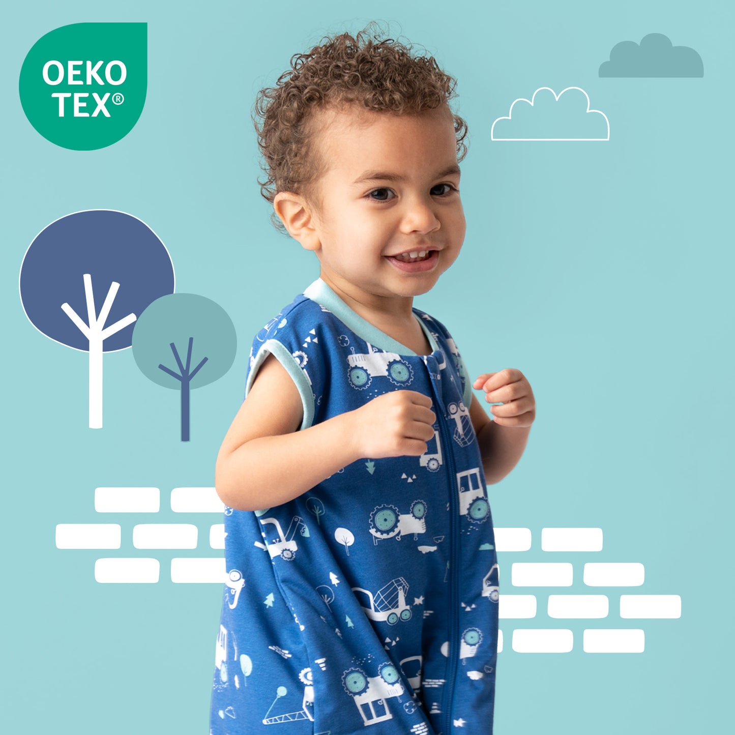 Sacco nanna bambino 1.0 TOG_Escavatore_OEKOTEX_420