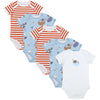 Body neonato maniche corte in cotone organico - pacco da 5_Pirata_1_430