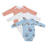 Body neonato maniche lunghe in cotone organico - pacco da 3_Pirata_1_434