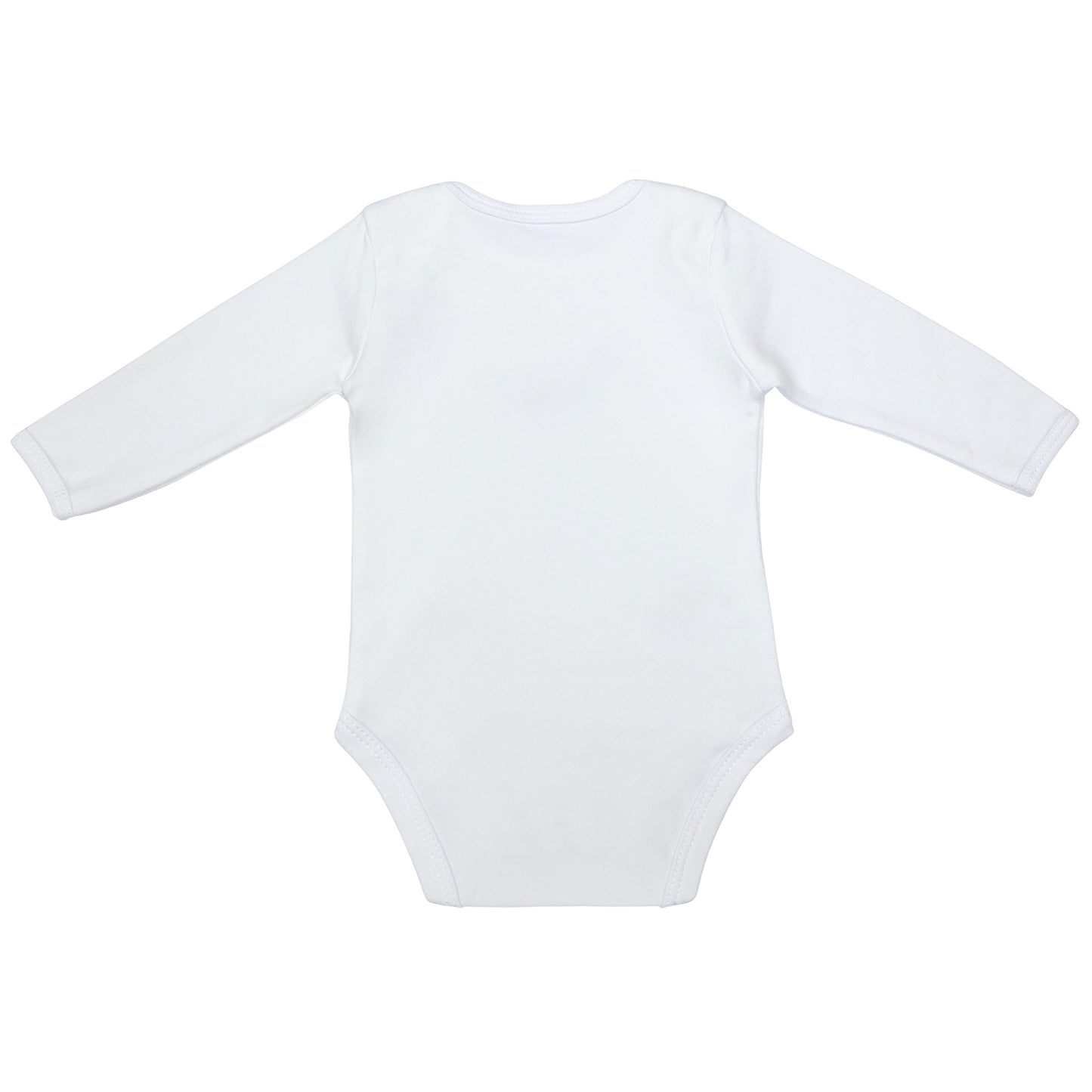 Body neonato maniche lunghe in cotone organico - pacco da 3_Bianco_4_434