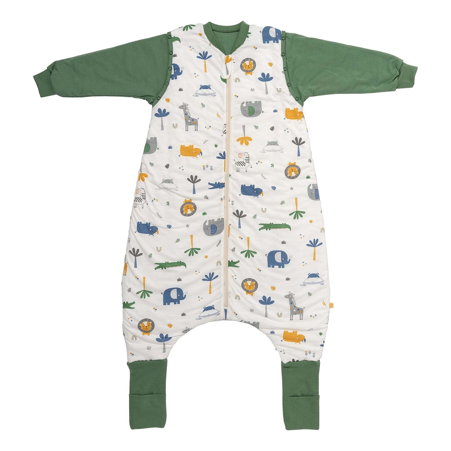 Sacco nanna con piedini e copripiedi 2.5 TOG_Giungla_fronte2_461