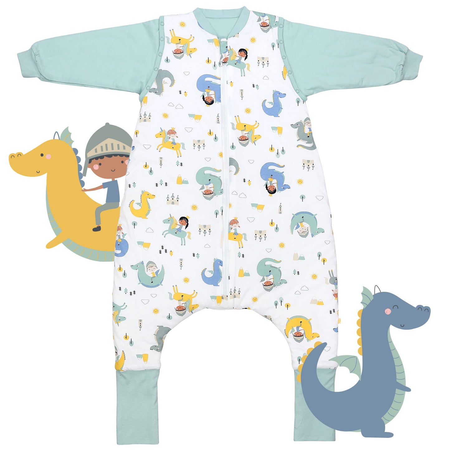 Sacco nanna con piedini e copripiedi 2.5 TOG_Fantasia_fronte_461