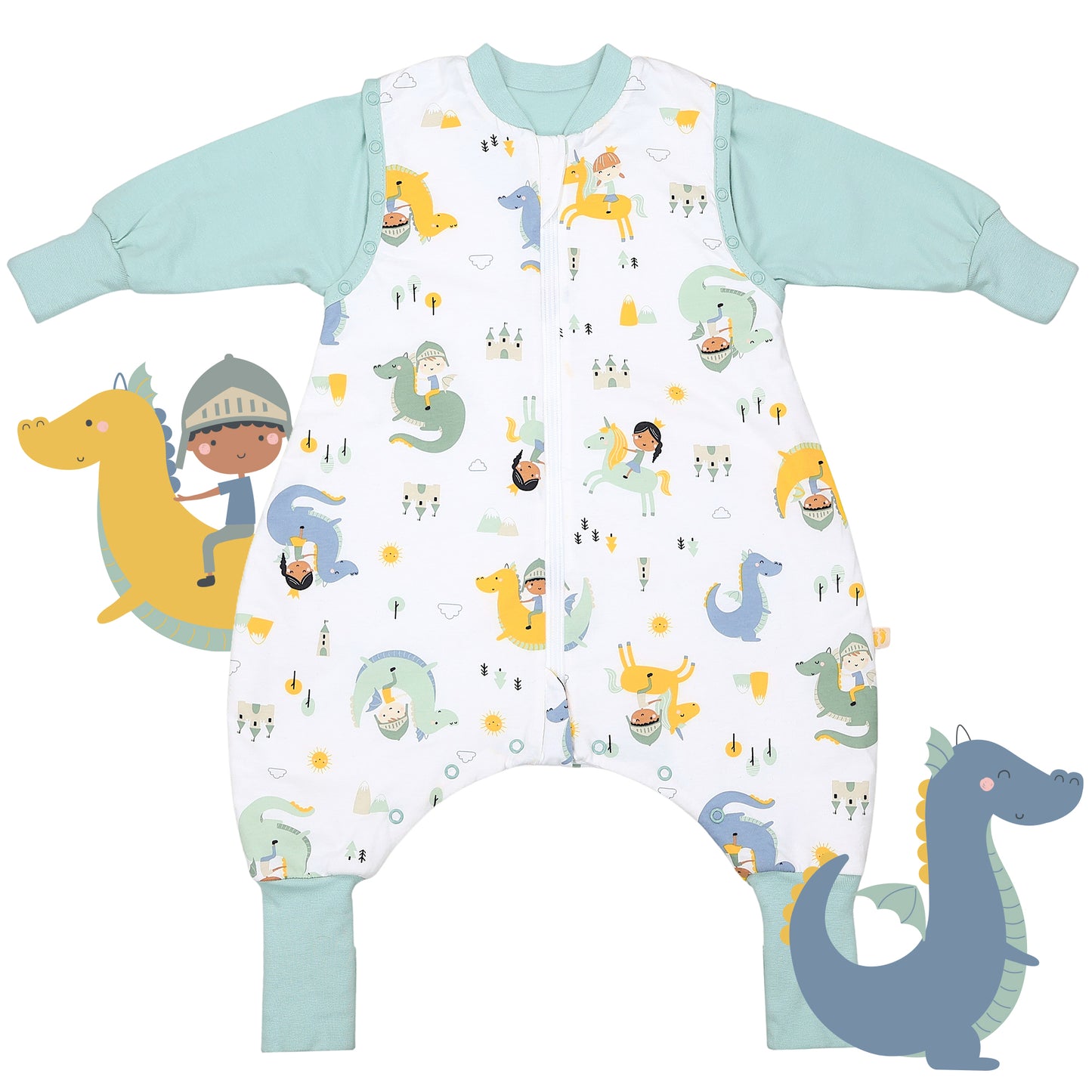 Sacco nanna con piedini e copripiedi 2.5 TOG_Fantasia_fronte_461