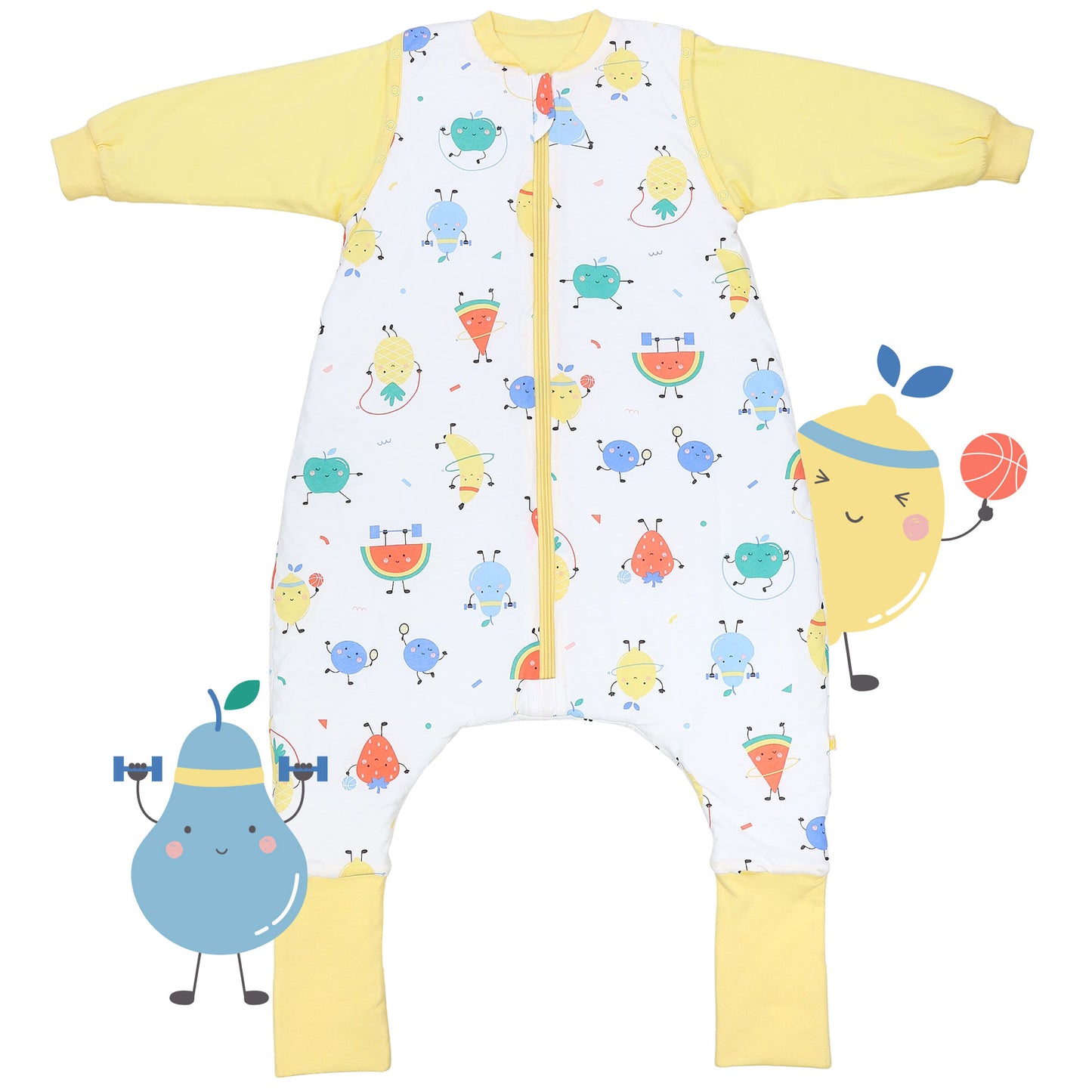 Sacco nanna con piedini e copripiedi 2.5 TOG_Frutti Sprint_fronte_461