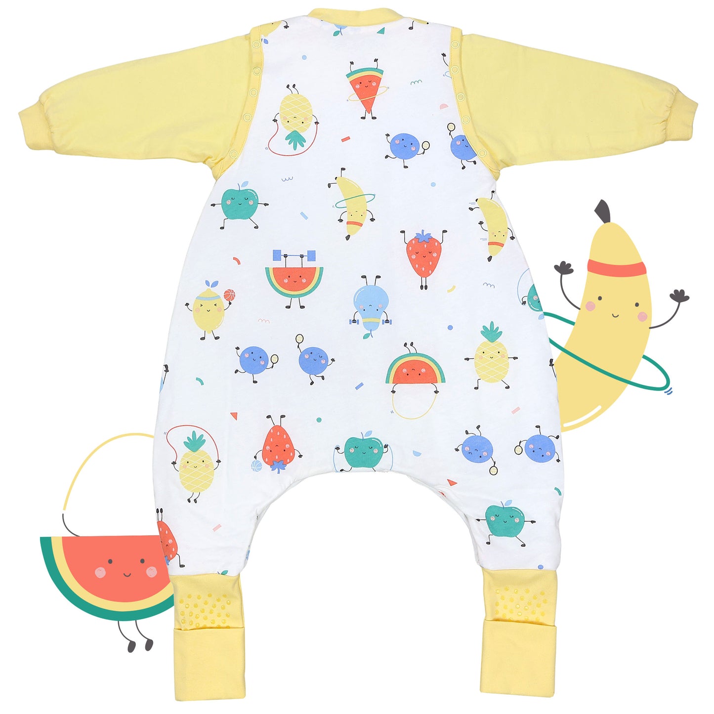 Sacco nanna con piedini e copripiedi 2.5 TOG_Frutti Sprint_retro_461