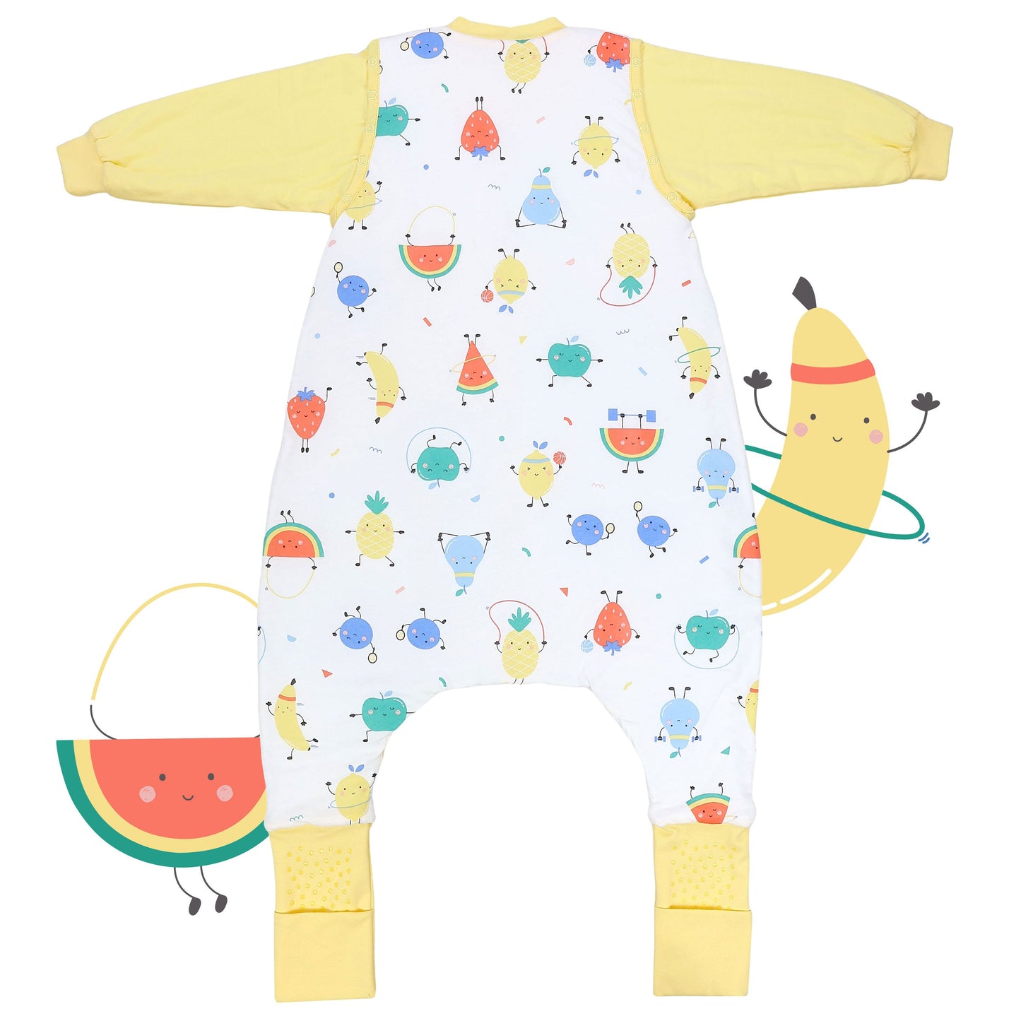 Sacco nanna con piedini e copripiedi 2.5 TOG_Frutti Sprint_retro_461