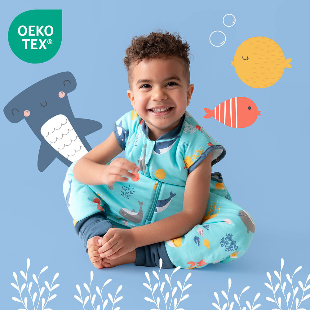 Sacco nanna con piedini e copripiedi 2.5 TOG_Animali marini_OEKOTEX_461