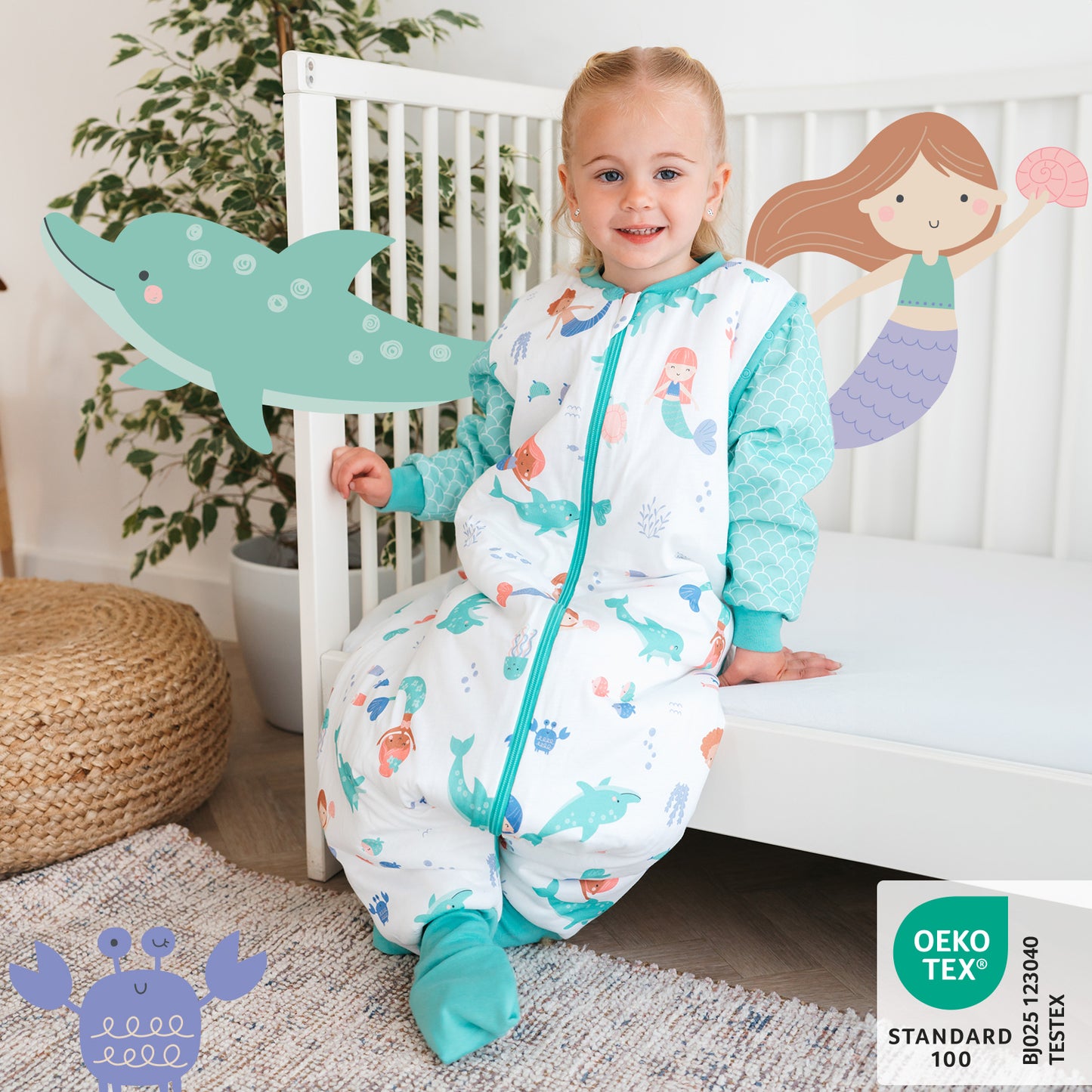 Sacco nanna con piedini e copripiedi, 2.5 TOG