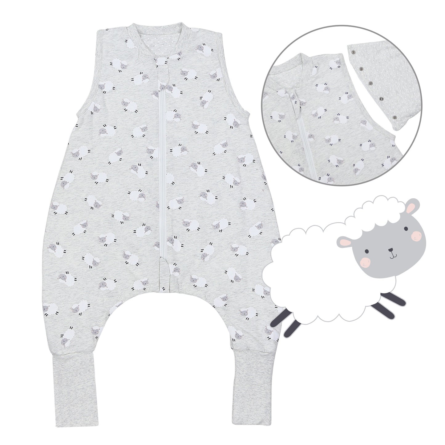 Sacco nanna con piedini e copripiedi 2.5 TOG_fronte_461