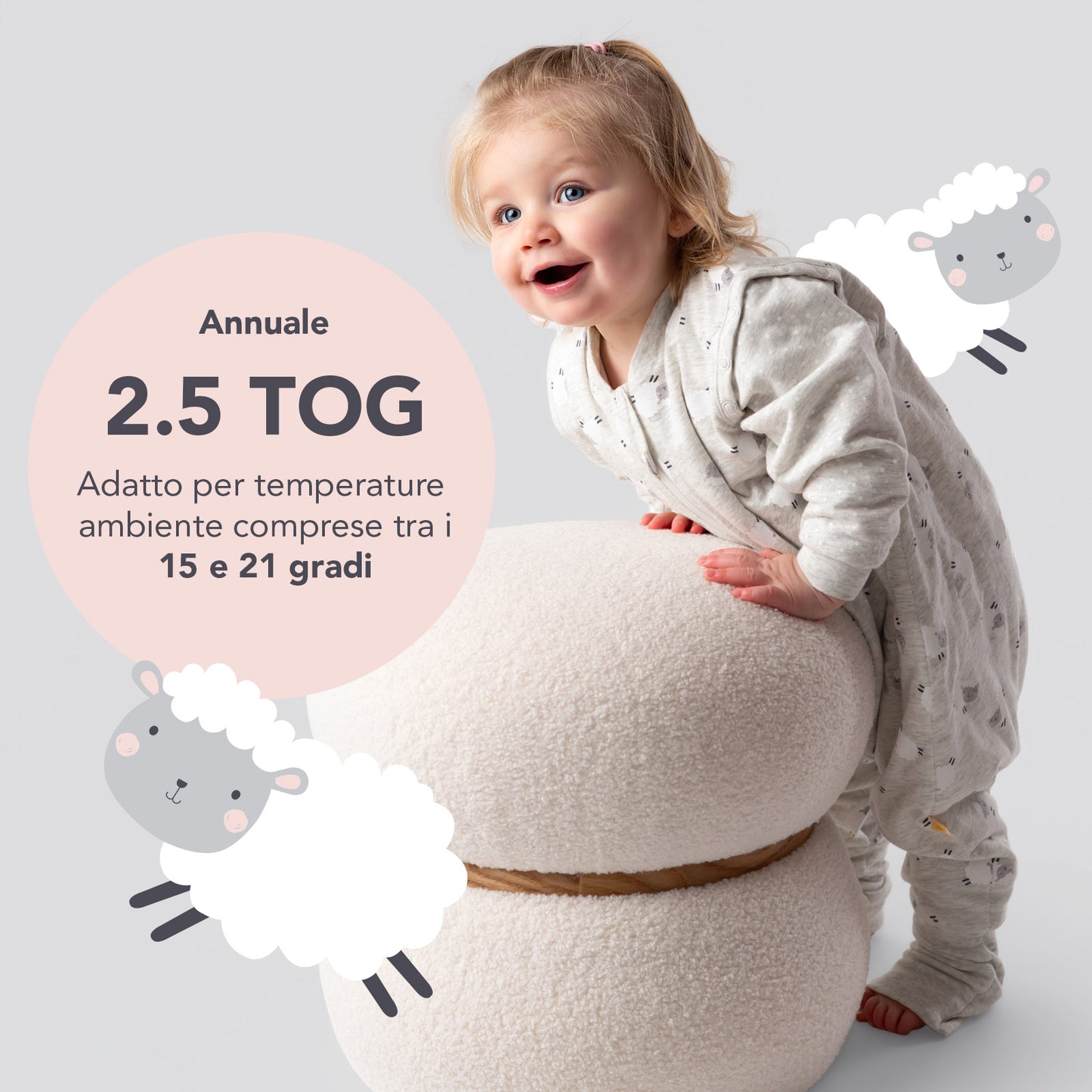 Sacco nanna con piedini e copripiedi 2.5 TOG_TOG_461
