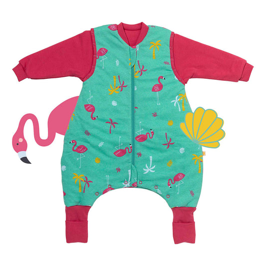 Sacco nanna con piedini e copripiedi in cotone organico, 2.5 TOG