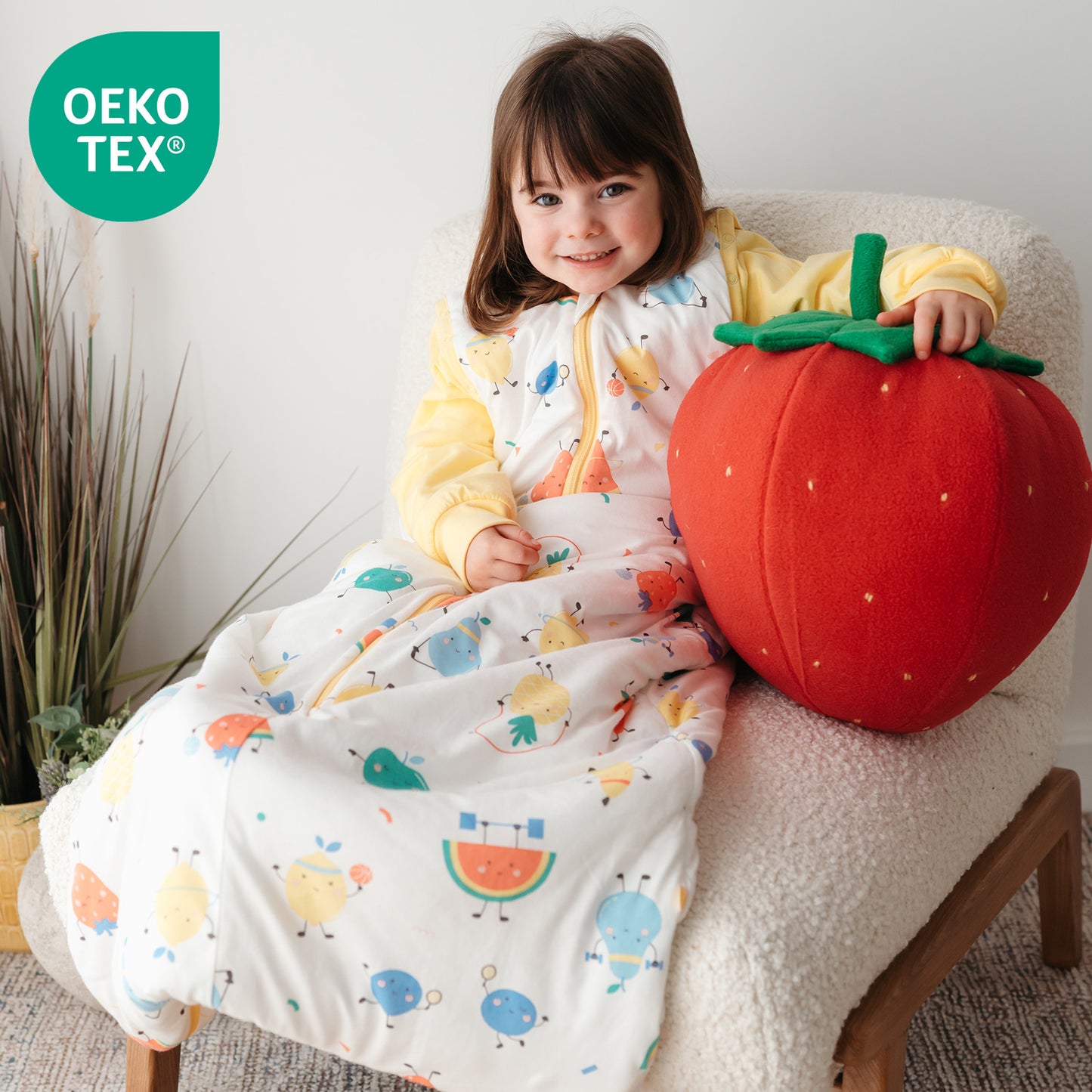 Sacco nanna bambino 2.5 TOG_Frutti Sprint_OEKOTEX_465